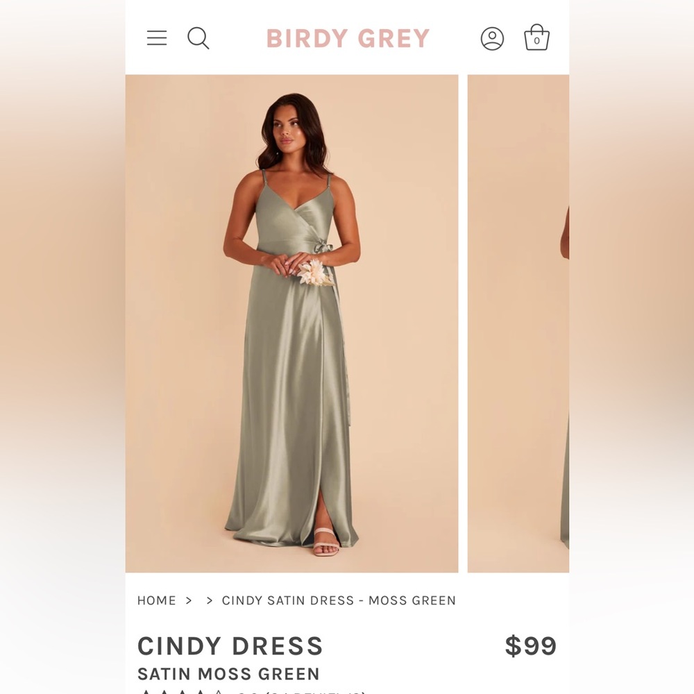 Birdy Grey Bridesmaid dress